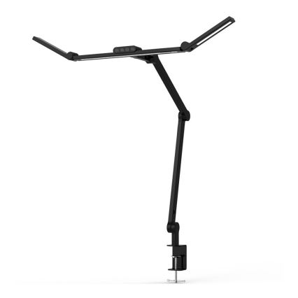 LED himmennettävä kosketusohjattu joustava pöytälamppu LED/24W/230V 3000-6500K CRI 92 musta