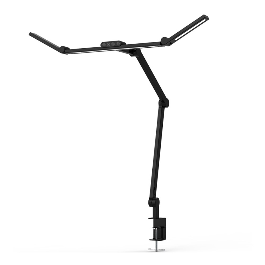 LED himmennettävä kosketusohjattu joustava pöytälamppu LED/24W/230V 3000-6500K CRI 92 musta
