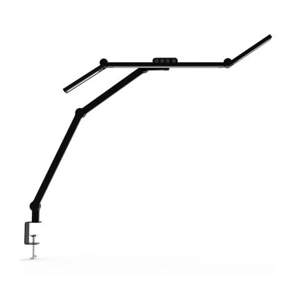 LED himmennettävä kosketusohjattu joustava pöytälamppu LED/24W/230V 3000-6500K CRI 92 musta
