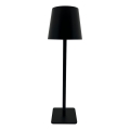 LED himmennettävä kosketuspöytälamppu LED/5W/5V USB 1200 mAh musta