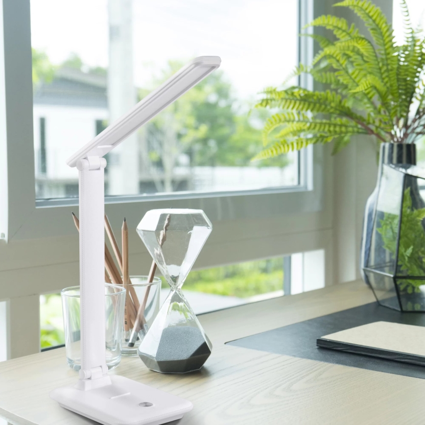 LED himmennettävä kosketuspöytävalaisin VINTO LED / 8W / 230V valkoinen