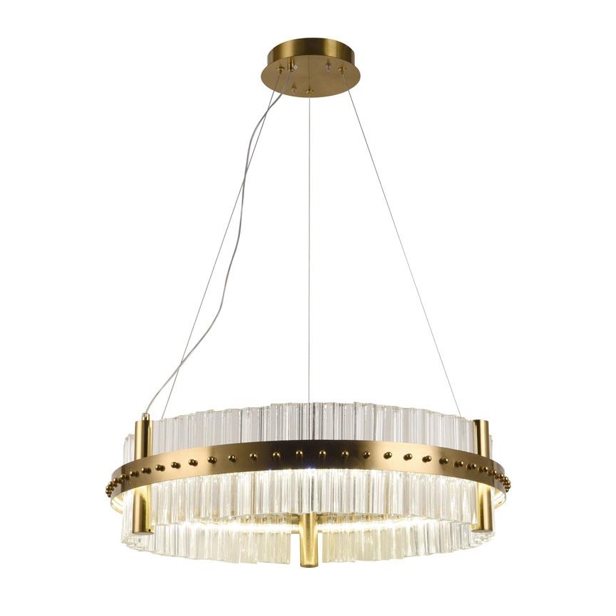 LED Himmennettävä kristalli kattokruunu johdossa LED/40W/230V 3000-6500K + kauko-ohjaus