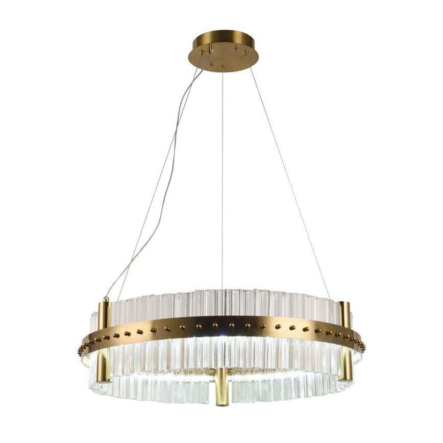 LED Himmennettävä kristalli kattokruunu johdossa LED/40W/230V 3000-6500K + kauko-ohjaus