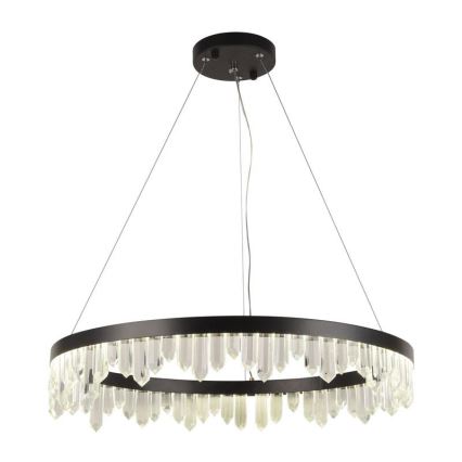 LED Himmennettävä kristalli kattokruunu johdossa LED/40W/230V 3000-6500K + kauko-ohjaus