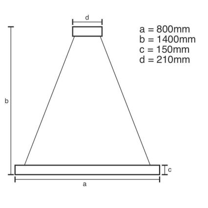 LED Himmennettävä kristalli kattokruunu johdossa LED/55W/230V 3000-6500K + kauko-ohjaus