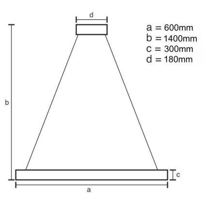 LED Himmennettävä kristalli kattokruunu johdossa LED/80W/230V 3000-6500K + kauko-ohjaus