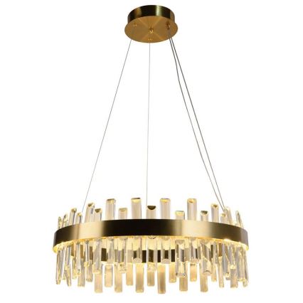 LED Himmennettävä kristalli kattokruunu johdossa LED/80W/230V 3000-6500K + kauko-ohjaus