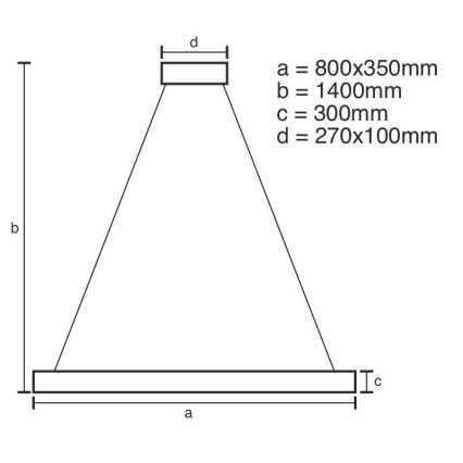 LED Himmennettävä kristalli kattokruunu johdossa LED/90W/230V 3000-6500K + kauko-ohjaus