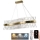 LED Himmennettävä kristalli kattokruunu johdossa LED/95W/230V 3000-6500K + kauko-ohjaus