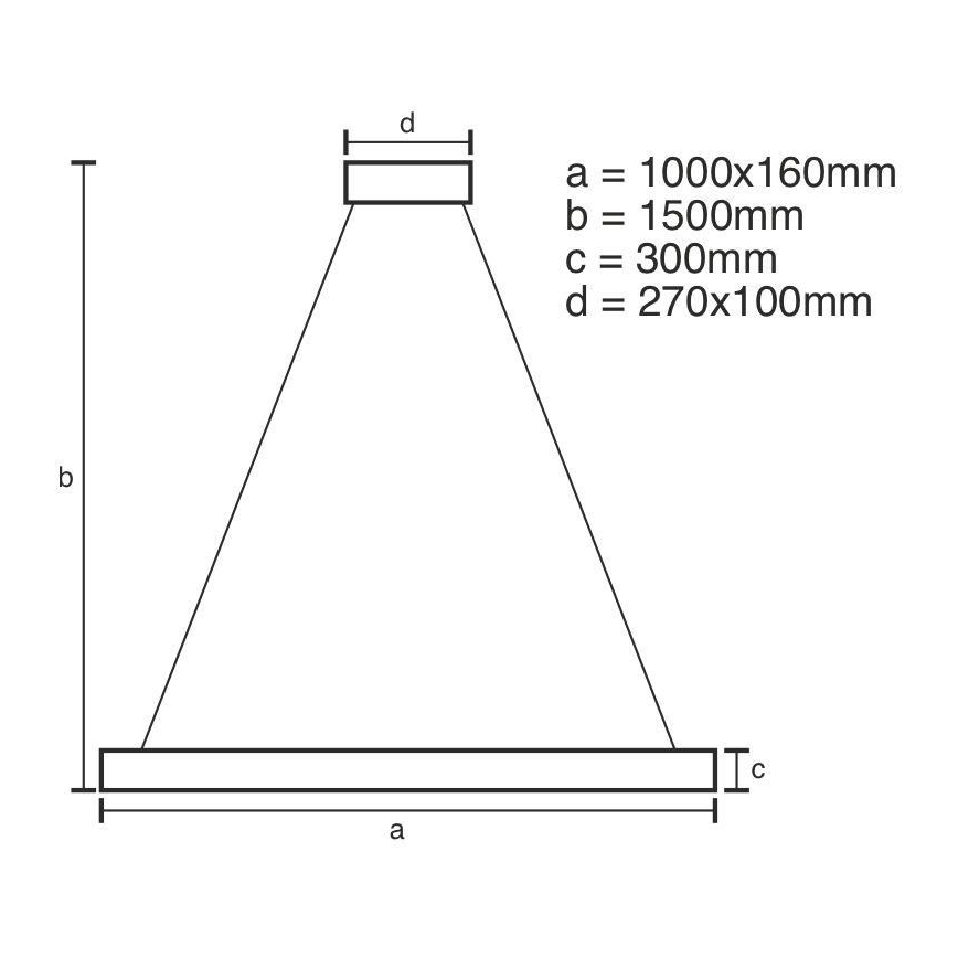 LED Himmennettävä kristalli kattokruunu johdossa LED/95W/230V 3000-6500K + kauko-ohjaus
