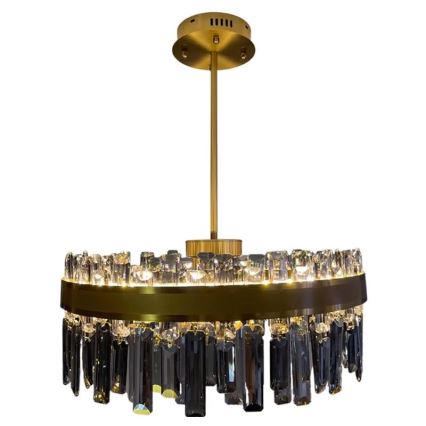 LED Himmennettävä kristalli kattokruunu on a pole LED/80W/230V 3000-6500K + kauko-ohjaus