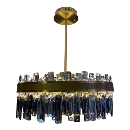 LED Himmennettävä kristalli kattokruunu on a pole LED/80W/230V 3000-6500K + kauko-ohjaus