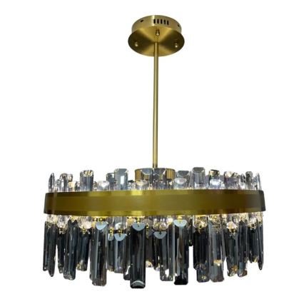 LED Himmennettävä kristalli kattokruunu on a pole LED/80W/230V 3000-6500K + kauko-ohjaus