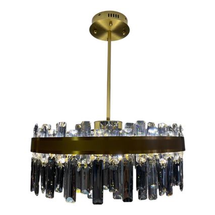 LED Himmennettävä kristalli kattokruunu on a pole LED/80W/230V 3000-6500K + kauko-ohjaus