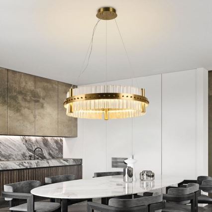 LED himmennettävä kristallikruunu johdolla LED/40W/230V 3000-6500K + kaukosäädin