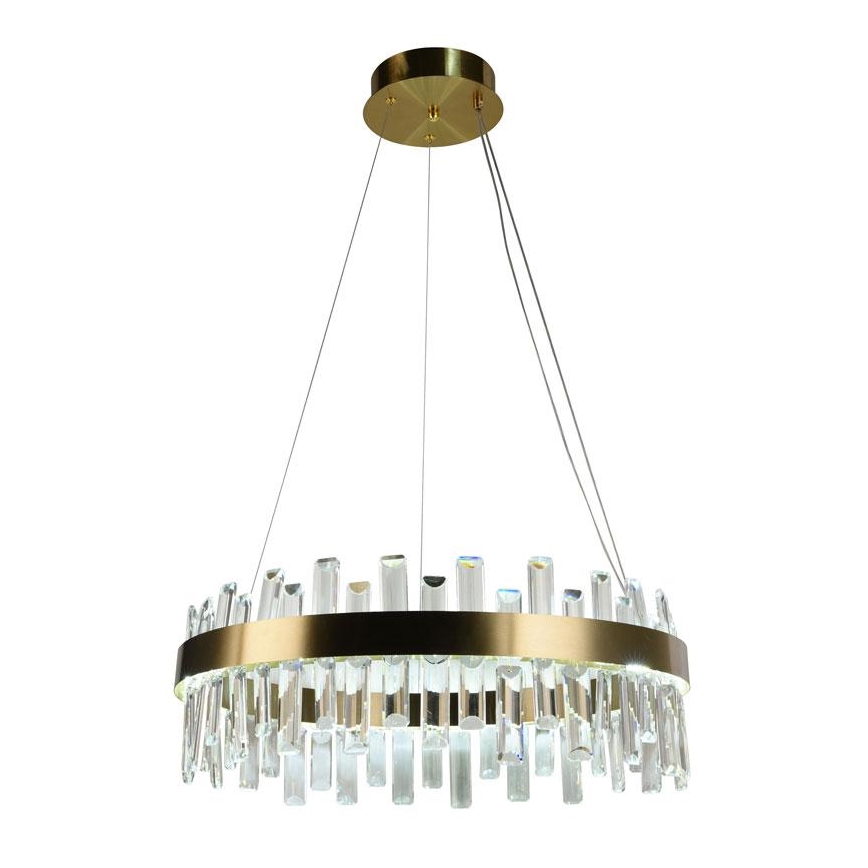 LED himmennettävä kristallikruunu köydellä LED/80W/230V 3000-6500K + kaukosäädin