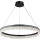 LED-himmennettävä kristallikruunu vaijerilla THALIA LED/55W/230V 3000-6000K halkaisija 80 cm + kaukosäädin