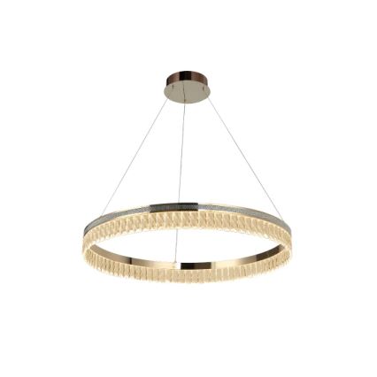 LED-himmennettävä kristallikruunu vaijerilla THALIA LED/55W/230V 3000-6000K Ø 80 cm + kaukosäädin