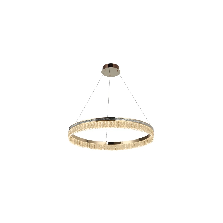 LED-himmennettävä kristallikruunu vaijerilla THALIA LED/55W/230V 3000-6000K Ø 80 cm + kaukosäädin