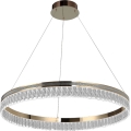 LED-himmennettävä kristallikruunu vaijerilla THALIA LED/55W/230V 3000-6000K Ø 80 cm + kaukosäädin