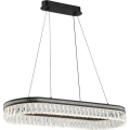LED-himmennettävä kristallivalaisin vaijerilla THALIA LED/50W/230V 3000-6000K + kaukosäädin