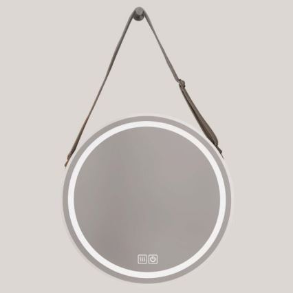 LED Himmennettävä kylpyhuone lämmitetty taustavalaistu peili LED/20W/230V 4000K IP44