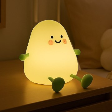 LED himmennettävä ladattava kosketuskäyttöinen lasten yövalo MANGO LED/2,5W/5V 800 mAh