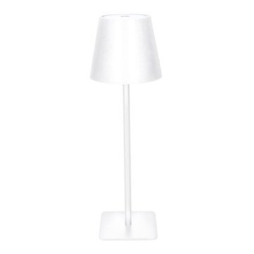 LED-himmennettävä ladattava kosketusohjattu pöytälamppu LUCCA LED/3,7V 3000/4000/6500K 2000 mAh valkoinen
