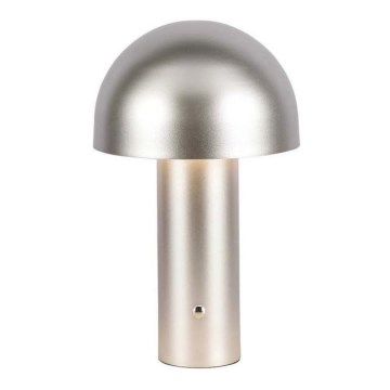 LED himmennettävä ladattava kosketuspöytälamppu LED/1W/5V 3000-6000K 1800 mAh kulta
