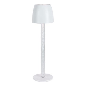 LED himmennettävä ladattava kosketuspöytälamppu LED/3W/5V 3000K 1800 mAh valkoinen