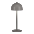 LED Himmennettävä ladattava kosketuspöytävalaisin LED/1W/5V 3000-6000K 1800 mAh harmaa