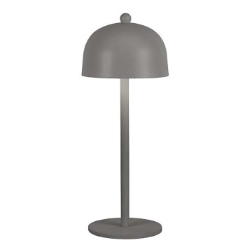 LED Himmennettävä ladattava kosketuspöytävalaisin LED/1W/5V 3000-6000K 1800 mAh harmaa