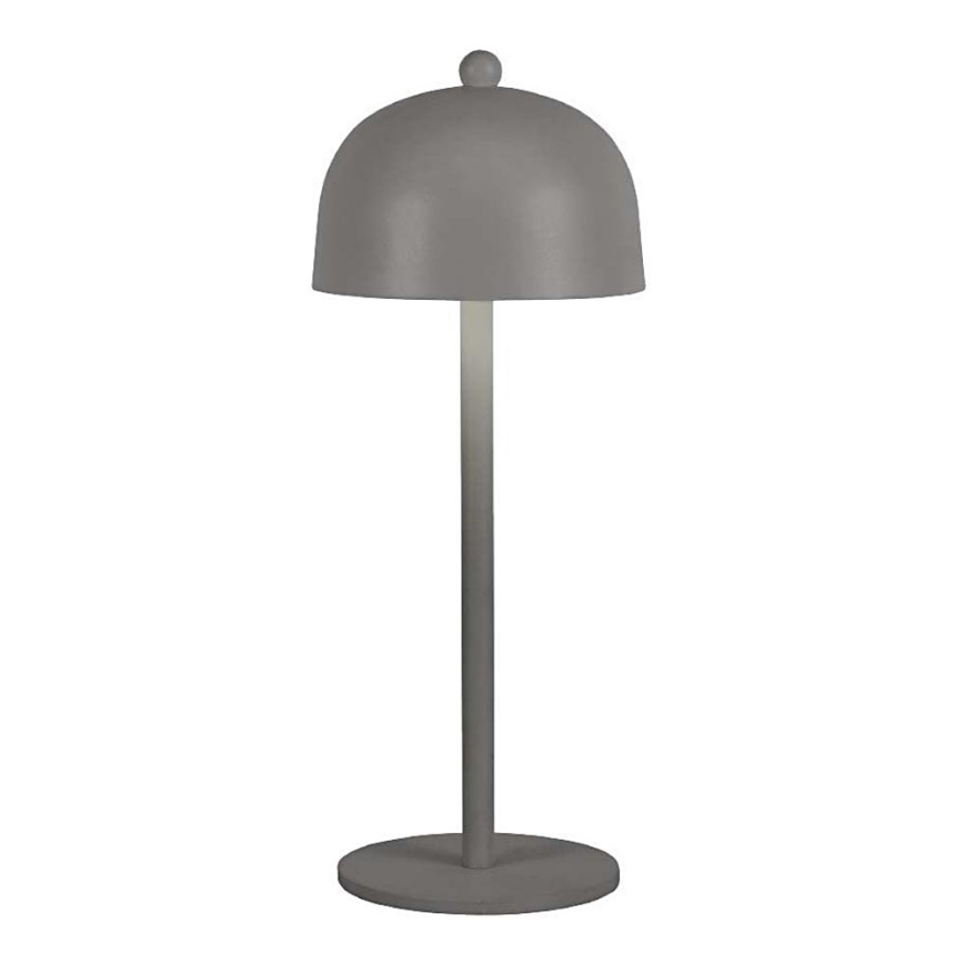 LED Himmennettävä ladattava kosketuspöytävalaisin LED/1W/5V 3000-6000K 1800 mAh harmaa