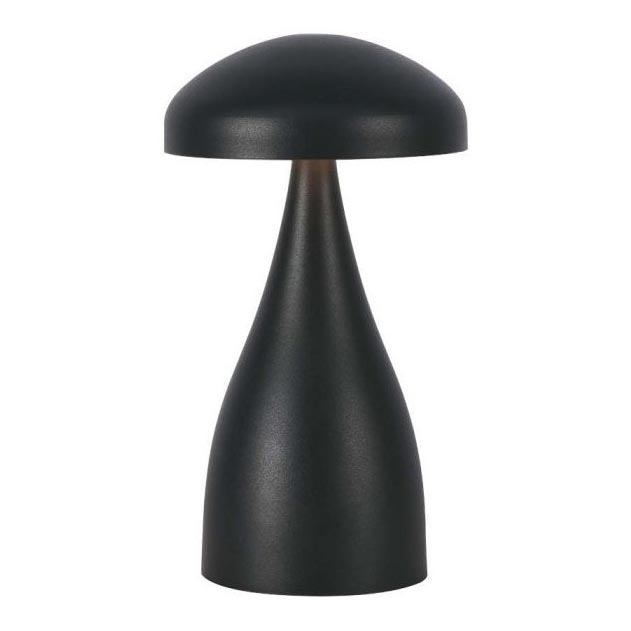 LED Himmennettävä ladattava kosketuspöytävalaisin LED/1W/5V 3000-6000K 1800 mAh musta