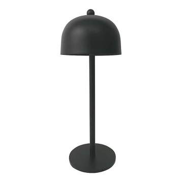 LED Himmennettävä ladattava kosketuspöytävalaisin LED/1W/5V 3000-6000K 1800 mAh musta