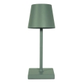 LED Himmennettävä ladattava kosketuspöytävalaisin LED/3,5W/5V 5200mAh vihreä