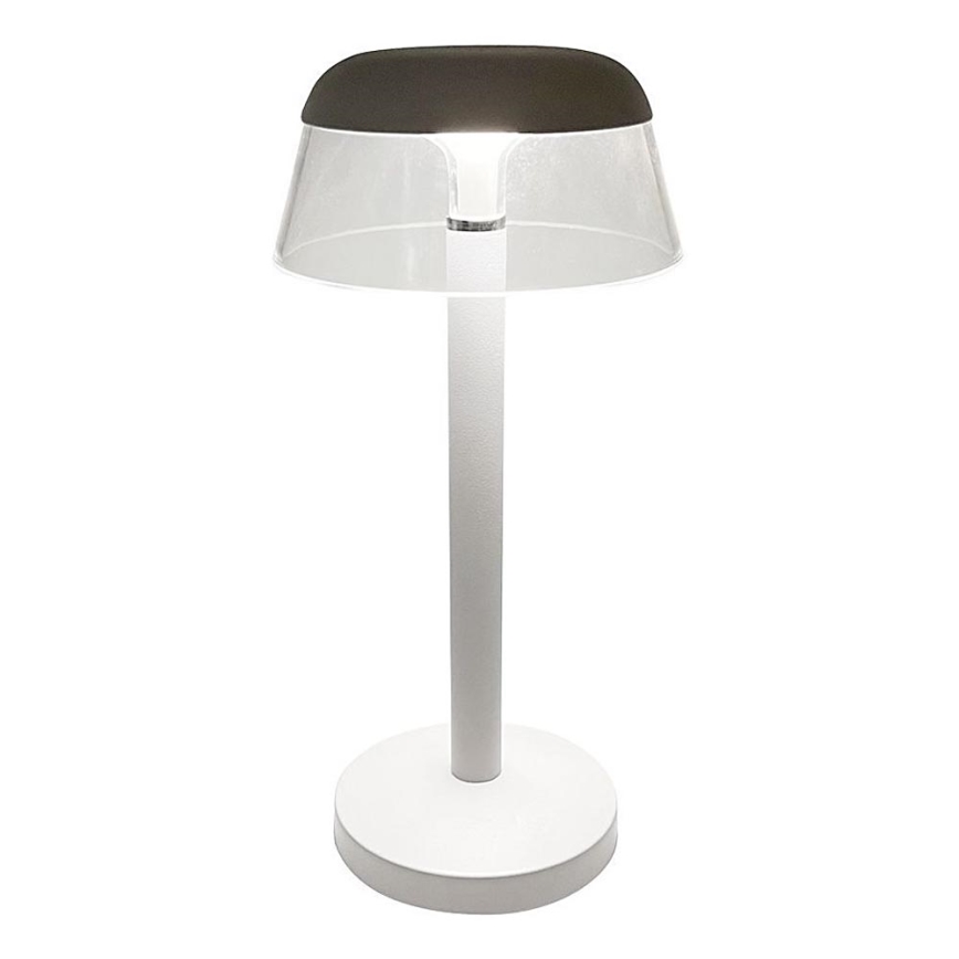 LED Himmennettävä ladattava kosketuspöytävalaisin LED/3W/5V 3000-6000K 1800 mAh valkoinen