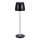 LED Himmennettävä ladattava kosketuspöytävalaisin LED/3W/5V 3000K 1800 mAh musta