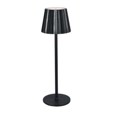 LED Himmennettävä ladattava kosketuspöytävalaisin LED/4W/5V 3000-6000K 1800 mAh musta
