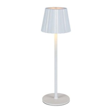 LED Himmennettävä ladattava kosketuspöytävalaisin LED/4W/5V 3000-6000K 1800 mAh valkoinen