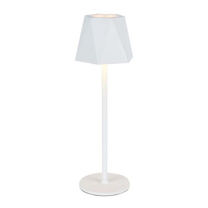 LED Himmennettävä ladattava kosketuspöytävalaisin LED/4W/5V 3000-6000K 1800 mAh valkoinen