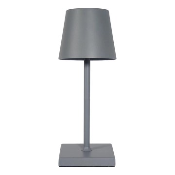 LED himmennettävä ladattava kosketuspöytävalaisin TABLO LED/3,5W/5V 5200mAh harmaa