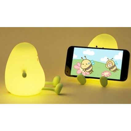 LED Himmennettävä ladattava lasten yövalo LED/1W/5V 3000K 800 mAh mango