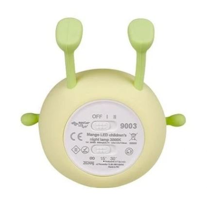 LED Himmennettävä ladattava lasten yövalo LED/1W/5V 3000K 800 mAh mango