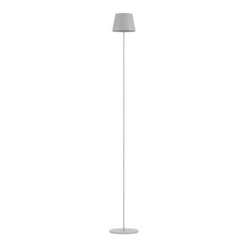 LED Himmennettävä ladattava lattiavalaisin 3in1 LED/4W/5V 4400 mAh 3000K IP54 valkoinen