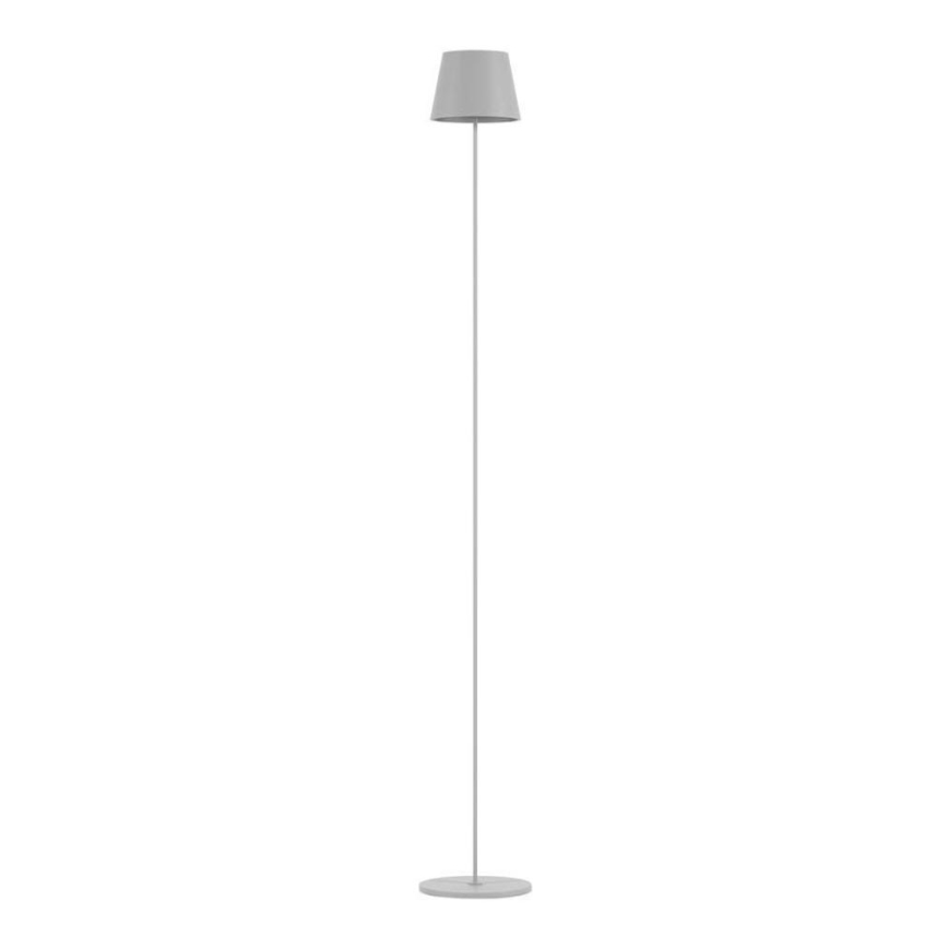 LED Himmennettävä ladattava lattiavalaisin 3in1 LED/4W/5V 4400 mAh 3000K IP54 valkoinen