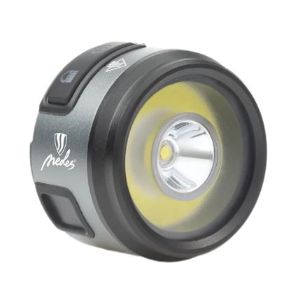LEDHimmennettävä ladattava otsalamppu LED/8W/5V IP42 210 lm 800 mAh