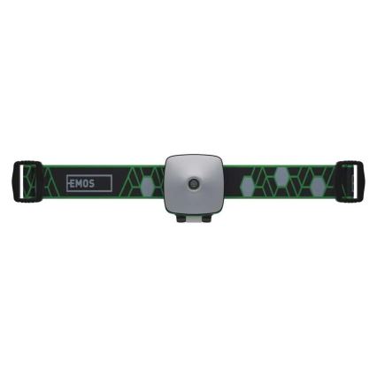 LED Himmennettävä ladattava otsalamppu LED/USB 110lm 7h 850mAh