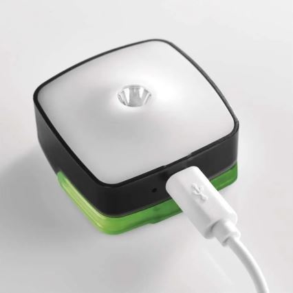 LED Himmennettävä ladattava otsalamppu LED/USB 110lm 7h 850mAh