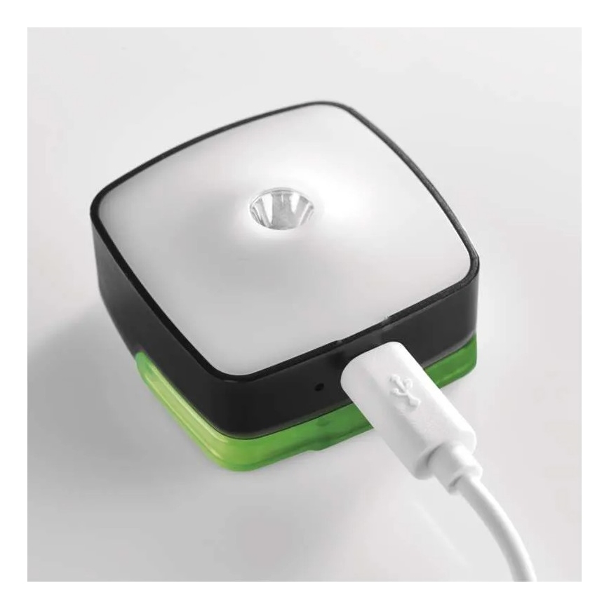 LED Himmennettävä ladattava otsalamppu LED/USB 110lm 7h 850mAh